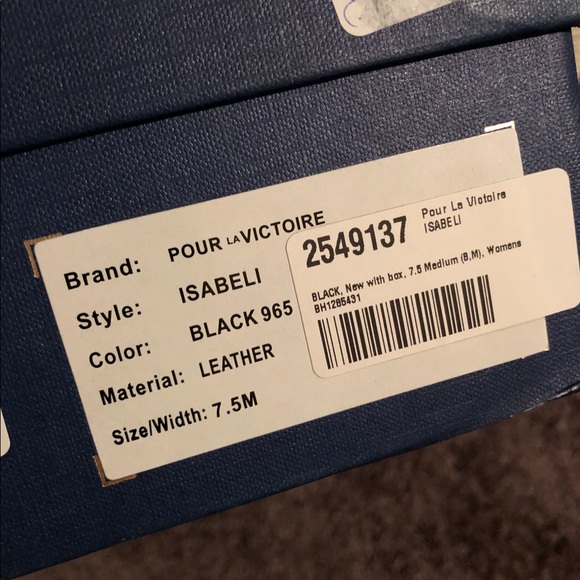 Pour la Victoire Isabeli boots - 2 sizes 7.5 & 6 - Picture 6 of 12